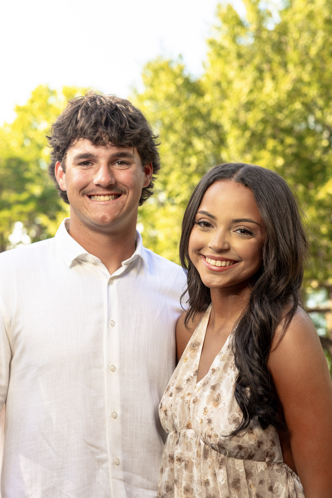 Close Engagement Portrait – Skylar & Drew